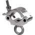 Clamp in alluminio con golfare portata 200Kg tubi 48-51mm