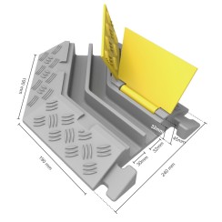 Modulo curva sinistra CC032X2