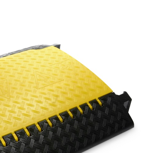 Pedana Passacavo ULTRA 2 canali 120x113mm