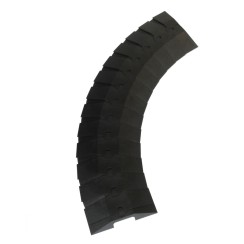 Passacavo flessibile MEDIUM 1 canale 19x76mm Nera