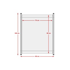 Transenna Componibile Accesso Vietato