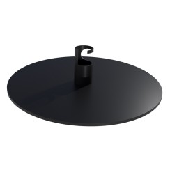 Base tonda per transenna