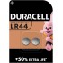 2 Batterie LR44 Alcaline 1,5V Duracell