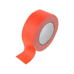 Nastro Adesivo Gaffer Fluorescente 50mm x 25m Arancio