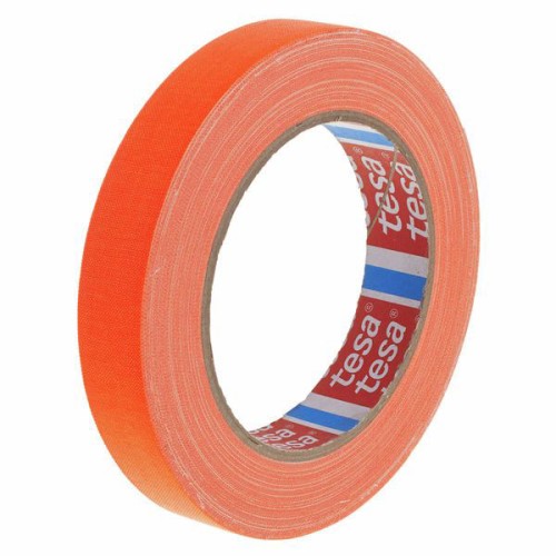 TESA 4671 Gaffer Fluorescente 25mm x 25m Arancio