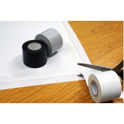 Nastro adesivo in PVC 50mm x 25m Nero