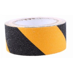Nastro Adesivo Antiscivolo Giallo-Nero 50mm x 18m