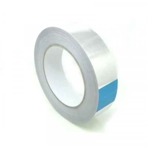 Nastro in alluminio alte temperature 25mm x 10m Nastro in alluminio alte temperature 25mm x 10m
