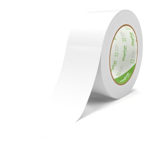 Nastro in PVC per Tappeti da Ballo 50mm x 33m Bianco Nastro in PVC per Tappeti da Ballo 50mm x 33m Bianco