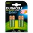 4 Batterie Ministilo AAA Ricaricabili 900mAh Ultra NiMH Duracell